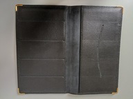 Śliczne etui czarne na karty i dokumenty NOWE