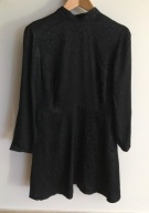 H&M sukienka czarna wiskoza r (L 40)