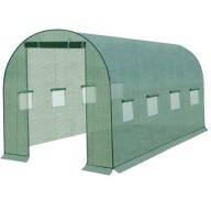 Folia na Tunel 3x4m Poszycie 12m2 Folia Zamienna 140g/m2 UV Zielona Siatka