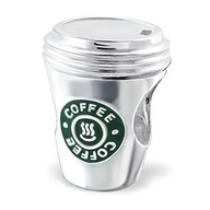 Zawieszka SREBRO 925 Charms Kubek Kawy Coffee Kawa