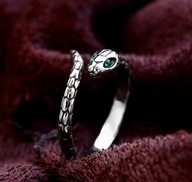 Pierścionek z Srebrnym wężem Gramy dla WOŚP