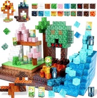 Klocki magnetyczne 150 el zestaw Miś edukacyjny STEM dla dzieci prezent