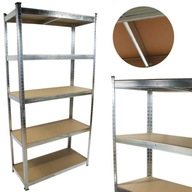 REGAŁ METALOWY MAGAZYNOWY 150x75x30 875kg DO GARAŻU PIWNICY WARSZTATU