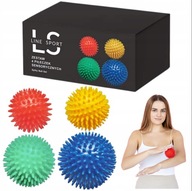 PIŁECZKI SENSORYCZNE DO MASAŻU ROZLUŻNIAJĄCE 4 SZTUKI