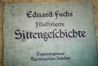 FUCHS erotyka obyczaje epoki burżua ilustrow 1912