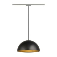 SLV FORCHINI M 40 Lampa Wisząca Szyna 1-Fazowa E27 Szara Stalowa 150cm