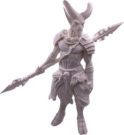 Satyr Spearman – Figurka (25 cm) Druk 3D