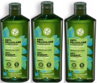 Yves Rocher 3 x Szampon przeciwłupieżowy z miętą pieprzową bio 300ml