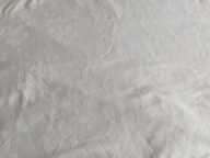 OBRUS BAWEŁNIANY - ADAMASZKOWY 264 / 154 cm. - NOWY Z METKĄ. PIĘKNY.