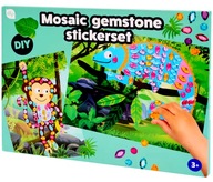 MOZAIKA 3D WYKLEJANKA DIAMENTOWA DUŻE OBRAZKI (28x21 cm) Zwierzęta