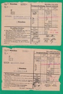 GG , DPO-306 (9.41) oraz (12.42), fronty kopert, Warszawa