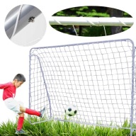 BRAMKA PIŁKARSKA DLA DZIECI TRENING PRZENOŚNA DUŻA SKŁADANA 213X150X90CM