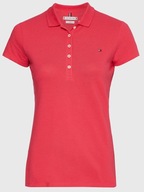 TOMMY HILFIGER Polo Shirt koszulka damska Slim Fit S