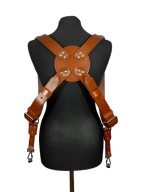 Szelki fotograficzne skórzane podszyte filcem