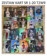 Karty Naruto TCG Kayou - Zestaw Kart SR 1-20 - T2W9