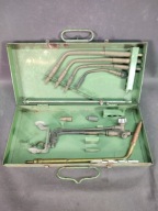 Zestaw palników w skrzynce