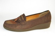 HUSH PUPPIES MOKASYNY SKÓRA R-40 / 6,5