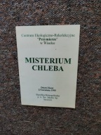 MISTERIUM CHLEBA DZIEŃ ZIEMI BAZYLIKA SZCZECIN CENTRUM PRZYMIERZE W WISEŁCE