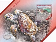 Niger 2014 ** cena 5,90 zł kat.7€ - fauna, żółwie, blok
