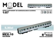 Wagon B10nouz - Model kartonowy