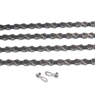 Łańcuch rowerowy KMC X9 srebrno/szary 9-rzędowy 116 ogniw + spinka