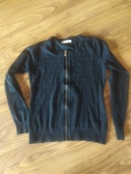 CZARNY SWETER ZAPINANY NA ZAMEK 36 38 40
