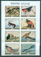 MANAMA. FAUNA MOR.-RYBY Mi 456-63B** 1971r.