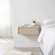 SZAFKA NOCNA Z DREWNA DĘBOWEGO