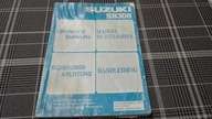SUZUKI ALTO SB308 Instrukcja Obslugi Ksiazka 1988