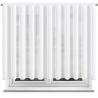 FIRANA BIAŁA KLASYCZNA WOAL NA TAŚMIE GŁADKA 400X150 CM