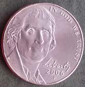 5 centów - 2006 "P" USA - T. Jefferson