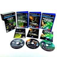 SPLINTER CELL TRILOGY PS2 PANDORA TOMORROW CHAOS THEORY PAL ENG