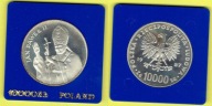 POLSKA 10 000 zł 1987 r. Jan Paweł II - 1