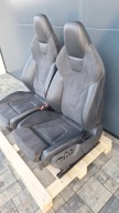 FOTELE RECARO AUDI RS6 S6 A6 C6 4F0 KUBELKI SKÓRA ALCANTARA SZWAJCARIA