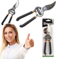 SEKATOR DO GAŁĘZI ROŚLIN OGRODOWY RĘCZNY TRADYCYJNY BRADAS PRECYZYJNY