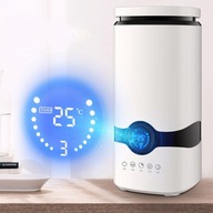 Ultradźwiękowy Nawilżacz Powietrza z Pilotem,Timerem,12Olejkami Eterycznymi