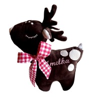 Przytulanka__MINKY__ SARENKA__haft IMIĘ metryczka PREZENT