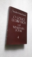 O SZTUCE U DAWNYCH CZYLI WINKELMAN POLSKI 4 - Stanislaw Kostka Potocki