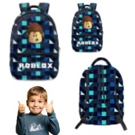 PLECAK SZKOLNY JEDNOKOMOROWY ROBLOX DLA CHŁOPCA KLASA 1-3 LEKKI DO SZKOŁY