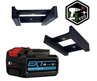 Uchwyt, wieszak na ścianę na akumulator ERBAUER EXT 18V