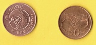 ISLANDIA 50 AURAR 1986 r.