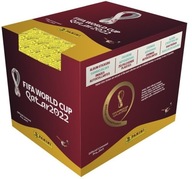 Qatar 2022 zestaw 50 saszetek z naklejkami (250 naklejek)