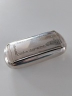 Stara srebrzona pigularka - tabakierka