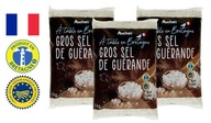 3x1KG SÓL MORSKA GUERANDE - GRUBOZIARNISTA - SZARA - CELTYCKA - ELEKTROLITY