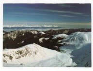 Pocztówka Słowacja Wysokie Tatry Panorama Tatr Zachodnich
