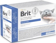 Brit Veterinary Cat Pouch Recovery 12x85g