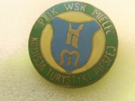 Ory Stara Odznaka Emaliowana KOMISJA TURYSTYKI PIESZEJ PTTK WSK MIELEC typ1