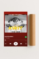 Plakat bez ramy 30x40cm Kwit Chillwagon rap trap | Pomysł na Prezent