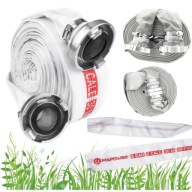 WĄŻ STRAŻACKI OGRODOWY 30M 2 CALE 52 MM DO SZAMBA BRUDNEJ WODY