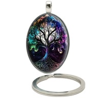 Brelok do kluczy/ka - Drzewo Życia - ozdobna zawieszka plecak, portfel